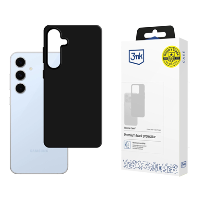 Изображение 3mk Silicone Case for Samsung Galaxy S24 FE - Blac