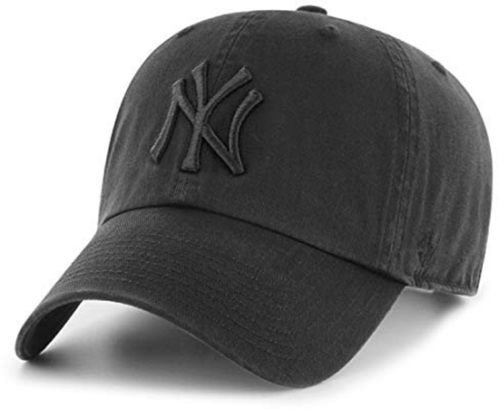 Picture of 47 Brand New York Yankees MLB Clean Up Cap B-RGW17GWS-BKI Czarne One size
