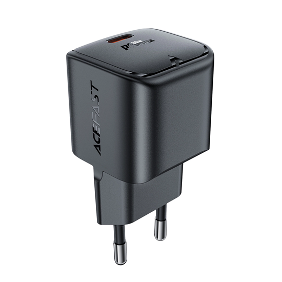 Picture of Acefast Acefast A77 Mini PD 30W GaN USB-C wall charger - black
