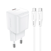 Picture of Acefast Acefast A77 Mini PD 30W GaN wall charger + USB-C cable - white
