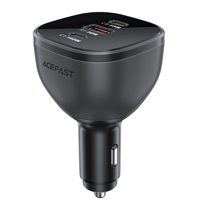 Attēls no Acefast Acefast B14 car charger 165W 2x USB-C 1x USB-A - black
