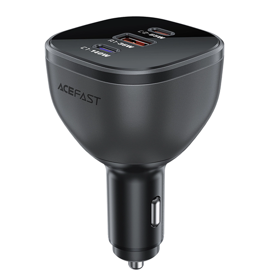 Picture of Acefast Acefast B14 car charger 165W 2x USB-C 1x USB-A - black