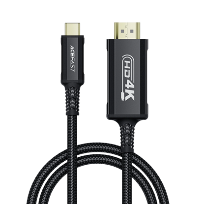 Attēls no Acefast Acefast C1 USB-C/HDMI Video Cable 4K 60Hz HDR 1.8m - Black