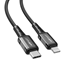 Attēls no Acefast Acefast C1-01 Lightning - USB-C MFi PD cable 30W 3A 480Mb/s 1.2m - black