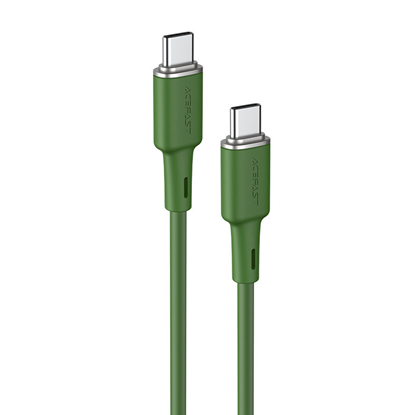 Picture of Acefast Acefast C2-03-CC USB-C - USB-C PD QC cable 60W 3A 480Mb/s 1.2m - green