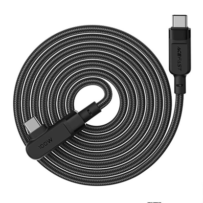 Picture of Acefast Acefast C5-03 Black USB-C - USB-C PD QC cable 100W 5A 480Mb/s 2m - black