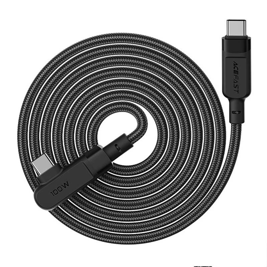 Picture of Acefast Acefast C5-03 Black USB-C - USB-C PD QC cable 100W 5A 480Mb/s 2m - black