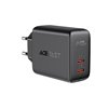 Picture of Acefast Acefast charger 2x USB Type C 40W, PPS, PD, QC 3.0, AFC, FCP black (A9 black)