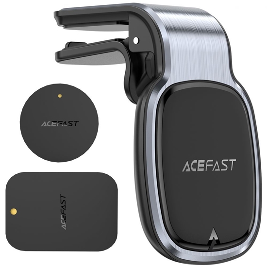 Picture of Acefast Acefast magnetic car phone holder for air vent gray (D16 gray)