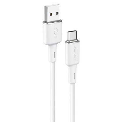 Picture of Acefast Acefast USB cable - USB Type C 1.2m, 3A white (C2-04 white)
