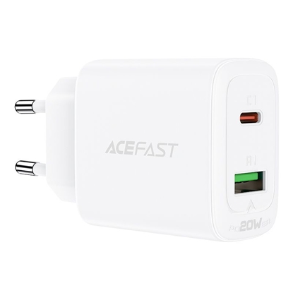 Изображение Acefast wall charger USB Type C | USB 20W, PPS, PD