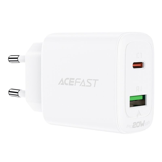 Изображение Acefast wall charger USB Type C | USB 20W, PPS, PD
