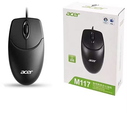 Attēls no Acer M117 Wired Optical Mouse 1200DPI