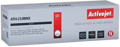 Attēls no Activejet ATH-219BNX Toner (zamiennik HP 219X W2190X; Supreme; 3200 stron; czarny) z chipem