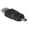 Изображение Adapter USB Akyga miniUSB - USB Czarny  (AK-AD-07)