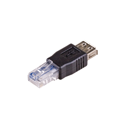 Attēls no Adapter USB Akyga AK-AD-27 USB - RJ45 Czarny  (AK-AD-27)