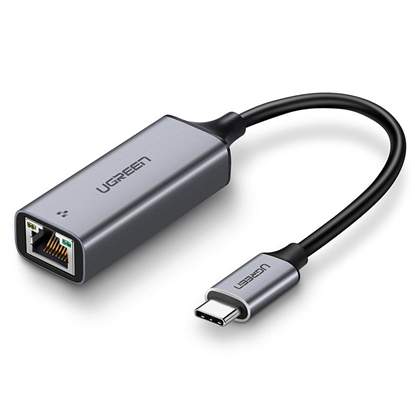Picture of Adapter USB Ugreen CM199 USB-C - RJ45 Szary  (50737B)