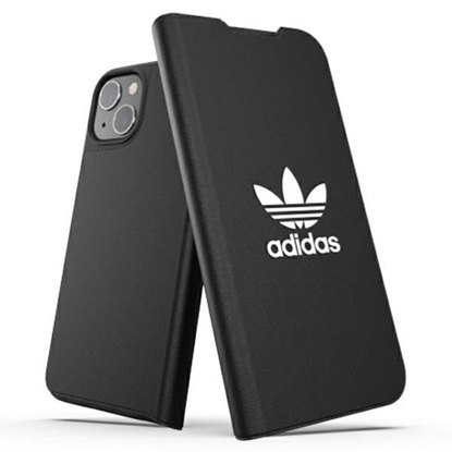 Picture of Adidas Adidas OR Booklet Case BASIC iPhone 13 6,1" czarno biały/black white 47086