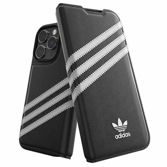 Picture of Adidas Adidas OR Booklet Case PU iPhone 14 Pro black/white 50196