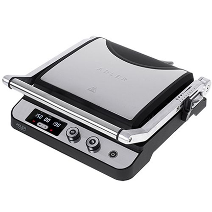 Изображение Adler | Electric Grill | AD 3059 | Table | 3000 W | Stainless steel/Black