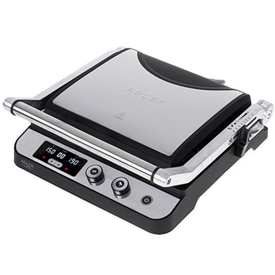 Изображение Adler | Electric Grill | AD 3059 | Table | 3000 W | Stainless steel/Black