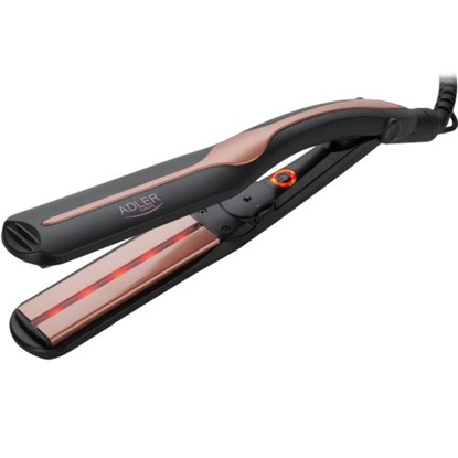 Изображение Adler | Infrared Hair Straightener | AD 2318 | Warranty 24 month(s) | Ceramic heating system | Temperature (min) 150 °C | Temperature (max) 230 °C | 35 W | Black