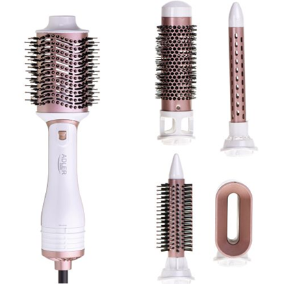 Изображение Adler | Hair Styler 5 in 1 | AD 2027 | 1200 W | Pearl White/Rose Gold