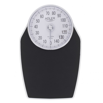 Изображение Adler | Mechanical Bathroom Scale | AD 8177 | Maximum weight (capacity) 150 kg | Accuracy 1000 g | Black