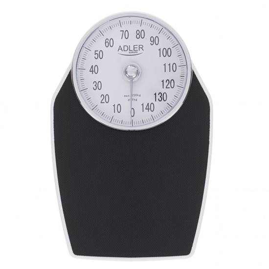 Picture of Adler | Mechanical Bathroom Scale | AD 8177 | Maximum weight (capacity) 150 kg | Accuracy 1000 g | Black