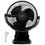 Изображение Adler Rechargeable Clip-on Desk Fan | AD 7342 | Table Fan | Black | Diameter 15.5 cm | Number of speeds 3 | Oscillation | 5 W