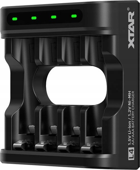 Picture of adowarka Xtar Xtar 4 x Ni-MH ir 1,5V Li-ion AA/AAA akumuliatori kroviklis L4