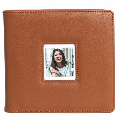 Attēls no Album 36 Kartek Na Zdjcia 288 Szt. Album Do Zdj Do Polaroid Go / Brzowy Brown