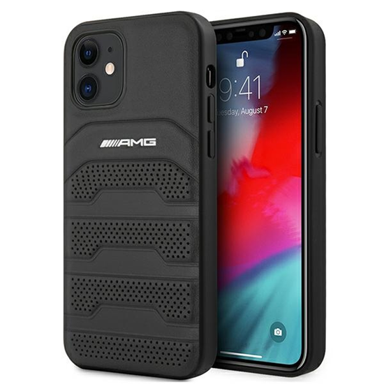 Изображение AMG AMHCP12SGSEBK iPhone 12 mini 5,4" czarny|black