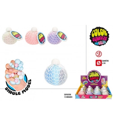 Attēls no Antistresa bumbiņa 6 cm dažādas krāsas CB37721