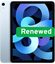 Picture of Apple | RENEW | Grade B | iPad Air (2020) 10.9 | Blue | Liquid Retina | A14 Bionic Chip | 4 GB | 64 GB | Wi-Fi | iPadOS | 18