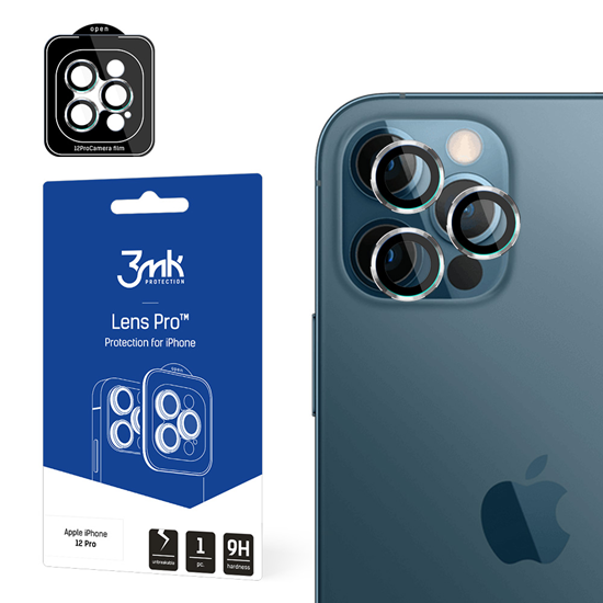Picture of Apple iPhone 12 Pro - 3mk Lens Protection Pro scre