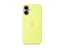 Picture of Apple MGEV4ZM/A Silicone Case with MagSafe for iPhone 17 / Neon Yellow