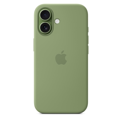 Изображение Apple MGEX4ZM/A Silicone Case with MagSafe for iPhone 17 / Light Moss
