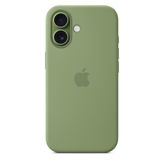Изображение Apple MGEX4ZM/A Silicone Case with MagSafe for iPhone 17 / Light Moss