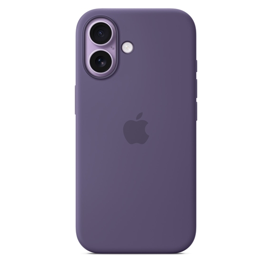 Picture of Apple MGF04ZM/A Silicone Case with MagSafe for iPhone 17 / Purple Fog