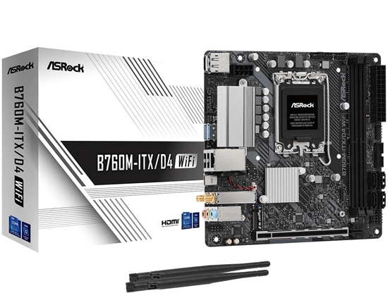 Picture of ASROCK B760M-ITX/D4 WIFI ITX 2xDDR4