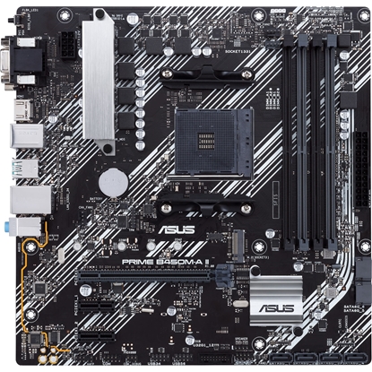 Attēls no ASUS PRIME B450M-A II AMD B450 Socket AM4 micro ATX