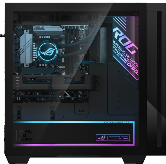 Picture of ASUS ROG G700 GM700TZ-R9800X064W AMD Ryzen 7 9800X3D 64 GB DDR5-SDRAM 1 TB SSD NVIDIA GeForce RTX 5070 Windows 11 Home Tower PC Czarny