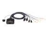 Picture of Aten 2-Port USB DisPlayPort Cable KVM Switch