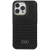 Изображение Audi Audi Synthetic Leather MagSafe iPhone 15 Pro Max 6.7" czarny/black hardcase AU-TPUPCMIP15PM-GT/D3-BK