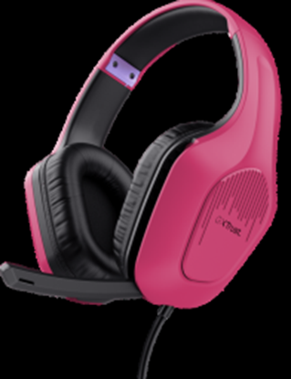Attēls no Austiņas Trust GXT 415P Zirox Pink