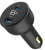 Picture of Auto lādētājs Gembird 2-port USB Car Fast Charger 65W Black