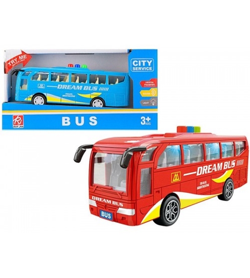 Picture of Autobuss ar skaņu un gaismu, inerciju 20 cm 601239