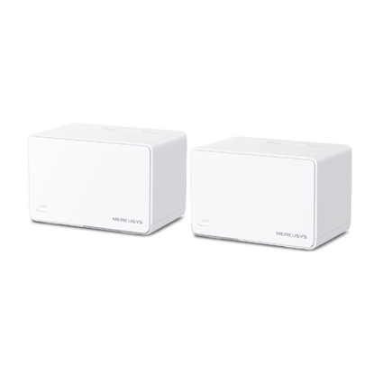 Picture of AX3000 Whole Home Mesh WiFi 6 System with PoE | Halo H80X (2-Pack) | 802.11ax | 574+2402 Mbit/s | 10/100/1000 Mbit/s | Ethernet LAN (RJ-45) ports 3 | Mesh Support Yes | MU-MiMO Yes | No mobile broadband | Antenna type Internal