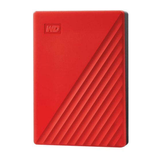 Picture of Ārējais cietais disks Western Digital My Passport 4TB Red